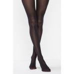 Penti Natural Koton Pamuklu Külotlu Çorap Battal Büyük Beden - 3XL - Siyah