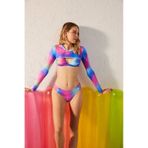 Penti Palos Tee Çok Renkli Bikini Üstü