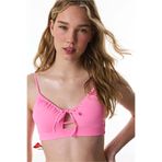Penti Pembe Front Opening Bikini Üstü
