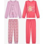 Penti Pembe Kız Çocuk Caturday Night Uzun Kollu Pamuklu 2'li Pijama Takımı - 5 - 6 Yaş