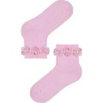 Penti Pembe Kız Çocuk Dantel Soket Çorap - 9 - 12 Yaş