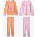 Penti Pembe Kız Çocuk Relaxalotl Uzun Kollu Pamuklu 2'li Pijama Takımı - 3 - 4 Yaş