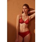 Penti PL80CULN23IY-RG17 Basic Yüksek Bel Bağlamalı Tarçın Kadın Bikini Altı