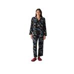 Penti Quinn Gömlek Pantolon Pijama Takımı, XS, PNCNT73724SK-BK3, Siyah, kadın