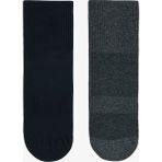 Penti Siyah Antrasit Non Grip Sport 2li Soket Çorap - 36 - 40