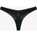 Penti Siyah Easy Lace Dantel V Model Tanga Külot