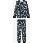 Penti Siyah Erkek Çocuk Sonic Uzun Kollu Pamuklu Pijama Takımı - 3 - 4 Yaş