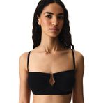 Penti Siyah Nia Straplez Bikini Üstü