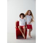 Penti Unisex Çocuk Pastel Boya Baskılı Pijama Takımı - 5-6 Yaş - Renkli
