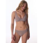 Penti Vizon Rengi Fit Decolette Invisible Balensiz Sütyen - XL