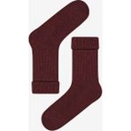 Penti Warm Folded Bordo Soket Çorap - Kırmızı - Standart