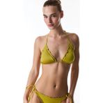 Penti Yeşil Emilia Frill Üçgen Bikini Üstü - 36