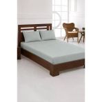 Penye Çift Kişilik 180X200 Cm Lastikli Çarşaf Çağla Yeşili
