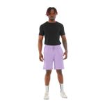 penyebizden Erkek Regular Fit Duble Paça%100 Pamuklu Şort-Lila