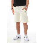penyebizden Erkek Regular Fit (Normal Kesim)%100 Pamuklu Şort-Ekru