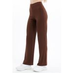 penyebizden Extra Yumuşak Uzun Viskon Pantolon Home&Outdoor-Kahverengi