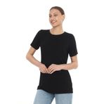 penyebizden Soft Viskon Uzun Tunik-Siyah