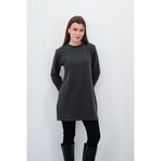 penyebizden Tesettür Sweatshirt Tunik-Antrasit