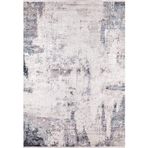 Penza Gri Makinada Yıkanabilir Kaymaz Taban Dijital Makine Baskı Salon Halı-I-Haln-HLN1528-80x350