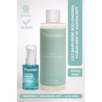 peonies Cilt Bariyerini Güçlendiren, Yoğun Nem ve Onarım Seti | Milk Toner ve Soothing Serum