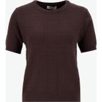 People By Fabrika Bisiklet Yaka Basic Saç Örgü Desenli Kahve Kazak Kadın PBF5WL-KZK9545 - Kahverengi - Standart