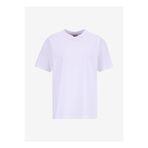 People By Fabrika Bisiklet Yaka Düz Beyaz Kadın T-Shirt PBF5WL-TST9524