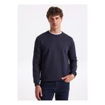 People By Fabrika Bisiklet Yaka Düz Sweatshırt, S, 5003293325, Lacivert, erkek