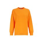 People By Fabrika Bisiklet Yaka Loose Fit Sweatshirt, S, 5003202086, Turuncu, kadın