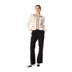 People By Fabrika Classic Fit Düz Pantolon, 36, 5003202134, Siyah, Kadın