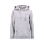 People By Fabrika Gri Melanj Kapüşon Yaka Relaxed Baskılı Sweatshirt, M, 5003185111, Gri Melanj, kadın