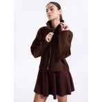 People By Fabrika Hırka, XS, 5003305343, Kahve, Kadın