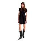 People By Fabrika Mini Elbise, S, 5003295736, Siyah, Kadın