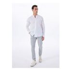 People By Fabrika Normal Bel Normal Paça Gri Erkek Chino Pantolon PBF5SM-PNT 5019