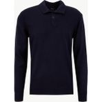 People By Fabrika Polo Yaka Basic Düz Lacivert Erkek Kazak PBF5WM-KZK9555