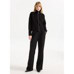 People By Fabrika Standart Bel Relaxed Pantolon, S, 5003293295, Siyah, Kadın