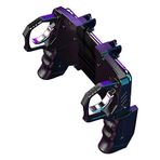 Peosevi Mobil Oyun Denetleyicisi K21 PUGB Yardımcısı 4 Parmak Bağlantı Oyunu HandlePeace Elite PUBG için Hızlı Çekim Düğmesi Denetleyicisi Hayatta Kalma Oyunu Kuralları Tetik Joystick Gamepad için 461 inç [video game]