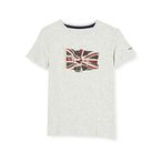 Pepe Jeans Bayrak Logolu Açık Gri Erkek T-shirt