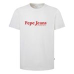 Pepe Jeans Bisiklet Yaka Kırık Beyaz T-Shirt SOMERS TEE, L, 5003241289, Kırık Beyaz, Erkek