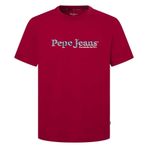 Pepe Jeans Bisiklet Yaka Kırmızı Erkek T-Shirt PM509649-276 SOMERS TEE