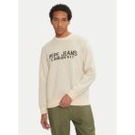 Pepe Jeans Bisiklet Yaka Regular Fit Ekru Erkek Kazak PM702466-804 CARDIN