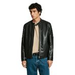 Pepe Jeans Deri Mont Regular Fit, M, TRAVIS, Siyah, Erkek