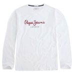 Pepe Jeans Eggo uzun kollu erkek üst Weiß (White 800) XL