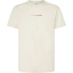 Pepe Jeans Erkek Dave Tee T-Shirt, Bej (Halk White), L