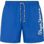 Pepe Jeans Erkek logolu yüzme şortu, Blue (Blue), L