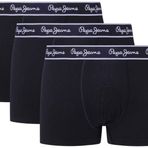 Pepe Jeans Erkek mayo (3'lü paket), Siyah, S