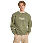 Pepe Jeans Erkek Regular Fit Sweatshirt, Yeşil, L
