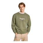 Pepe Jeans Erkek Regular Fit Sweatshirt, Yeşil, M
