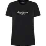 Pepe Jeans Fiore kadın tişörtü, Siyah (Black), S