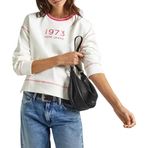Pepe Jeans Hache kadın sweatshirt, Beyaz (Mousse White), S