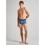 Pepe Jeans Koyu Mavi Erkek Boxer PMU11149 581 STRIPES LR TK 2P